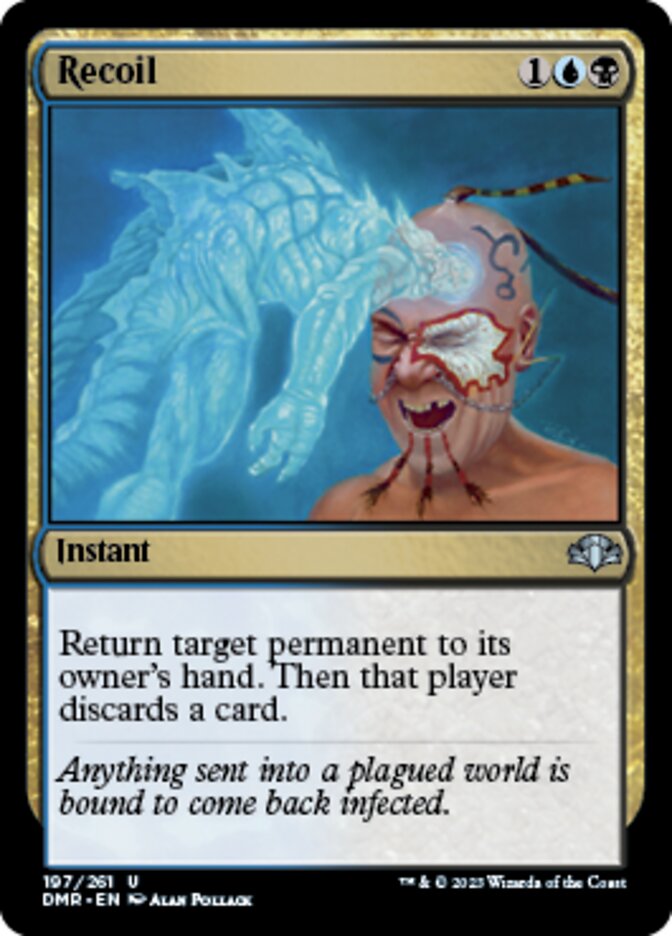 Recoil [Dominaria Remastered] | Jomio and Rueliete's Cards and Comics