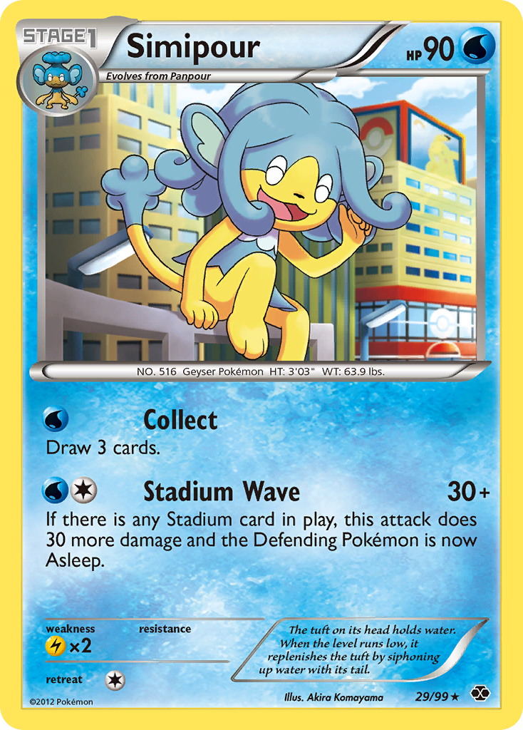 Simipour (29/99) [Black & White: Next Destinies] | Jomio and Rueliete's Cards and Comics