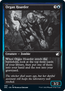 Organ Hoarder [Innistrad: Double Feature] | Jomio and Rueliete's Cards and Comics