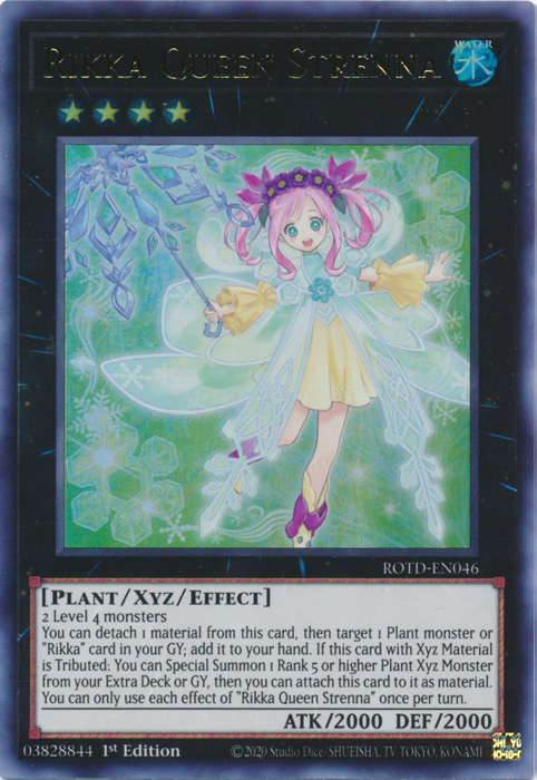 Rikka Queen Strenna [ROTD-EN046] Ultra Rare | Jomio and Rueliete's Cards and Comics