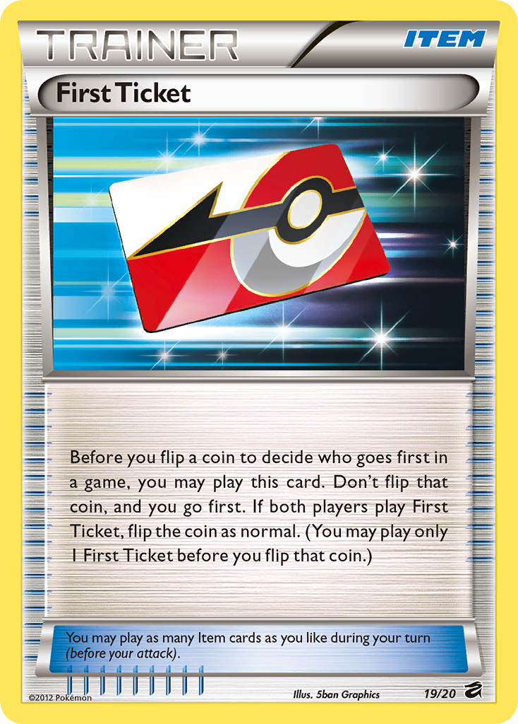 First Ticket (19/20) [Black & White: Dragon Vault] | Jomio and Rueliete's Cards and Comics
