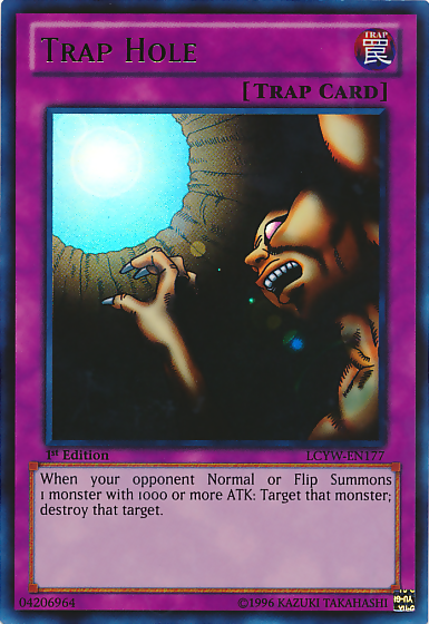 Trap Hole [LCYW-EN177] Ultra Rare | Jomio and Rueliete's Cards and Comics