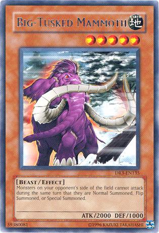 Big-Tusked Mammoth [DR3-EN135] Rare | Jomio and Rueliete's Cards and Comics