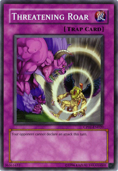 Threatening Roar [CP01-EN020] Common | Jomio and Rueliete's Cards and Comics
