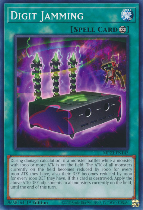 Digit Jamming [MP23-EN143] Common | Jomio and Rueliete's Cards and Comics