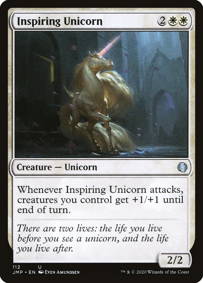 Inspiring Unicorn [Jumpstart] | Jomio and Rueliete's Cards and Comics