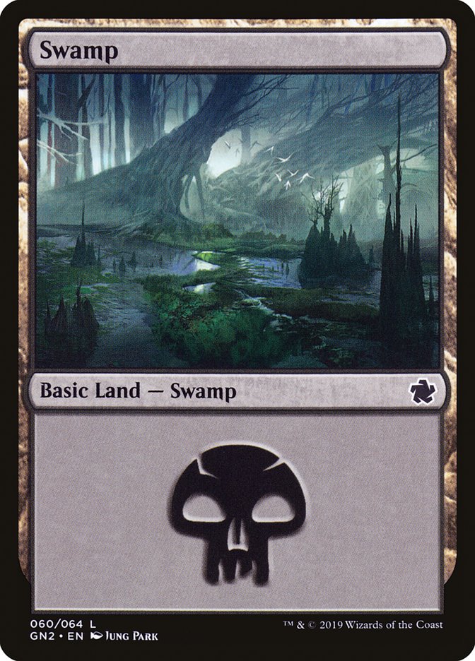 Swamp (60) [Game Night 2019] | Jomio and Rueliete's Cards and Comics