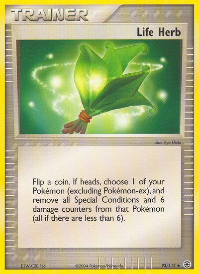 Life Herb (93/112) [EX: FireRed & LeafGreen] | Jomio and Rueliete's Cards and Comics