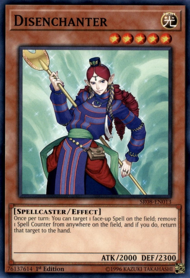 Disenchanter [SR08-EN013] Common | Jomio and Rueliete's Cards and Comics