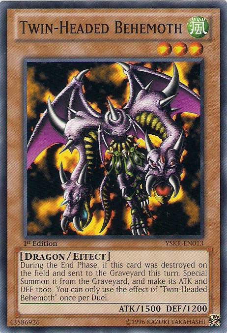 Twin-Headed Behemoth [YSKR-EN013] Common | Jomio and Rueliete's Cards and Comics