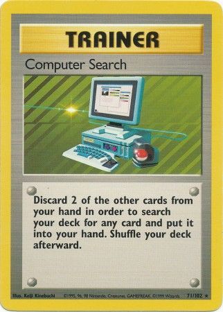 Computer Search (71/102) [Base Set Unlimited] | Jomio and Rueliete's Cards and Comics