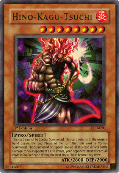 Hino-Kagu-Tsuchi [LOD-070] Ultra Rare | Jomio and Rueliete's Cards and Comics