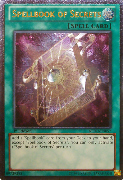 Spellbook of Secrets [REDU-EN057] Ultimate Rare | Jomio and Rueliete's Cards and Comics