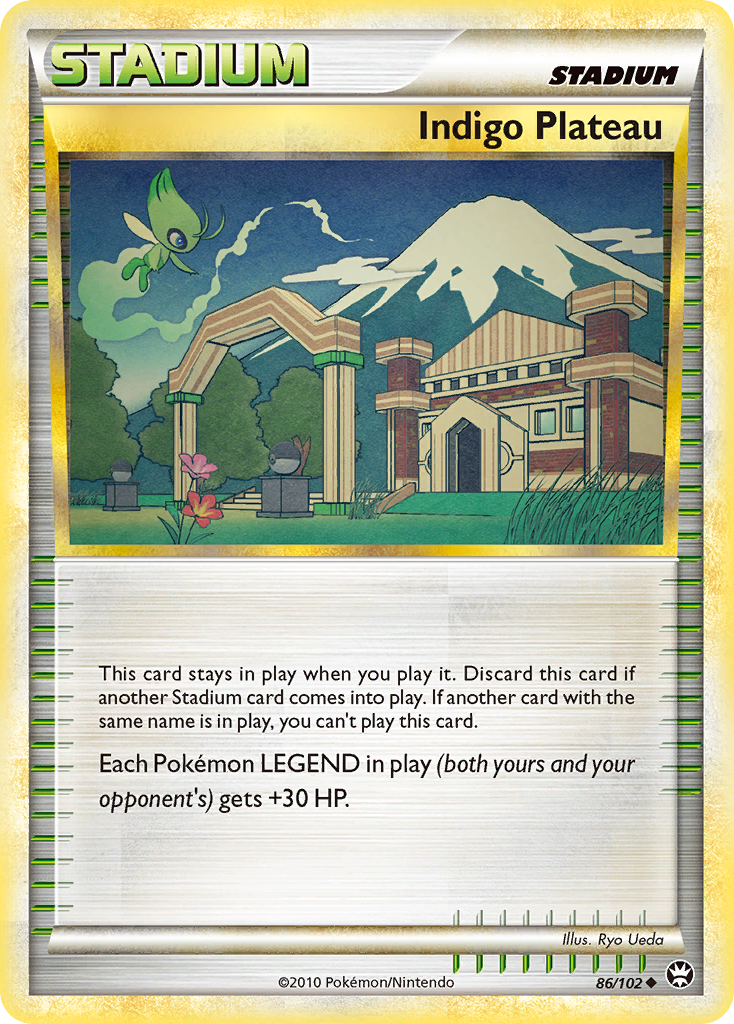 Indigo Plateau (86/102) [HeartGold & SoulSilver: Triumphant] | Jomio and Rueliete's Cards and Comics