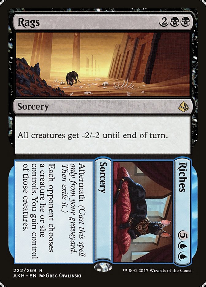 Rags // Riches [Amonkhet] | Jomio and Rueliete's Cards and Comics