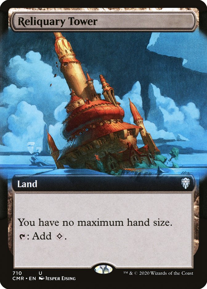 Reliquary Tower (Extended Art) [Commander Legends] | Jomio and Rueliete's Cards and Comics