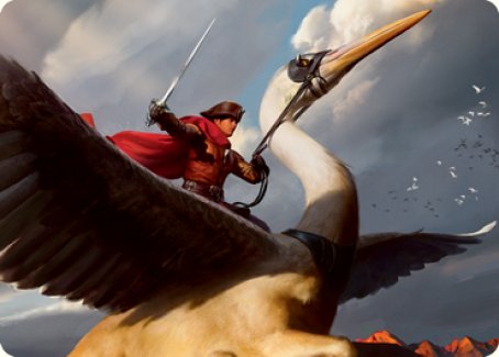 Rem Karolus, Stalwart Slayer Art Card [Innistrad: Midnight Hunt Art Series] | Jomio and Rueliete's Cards and Comics