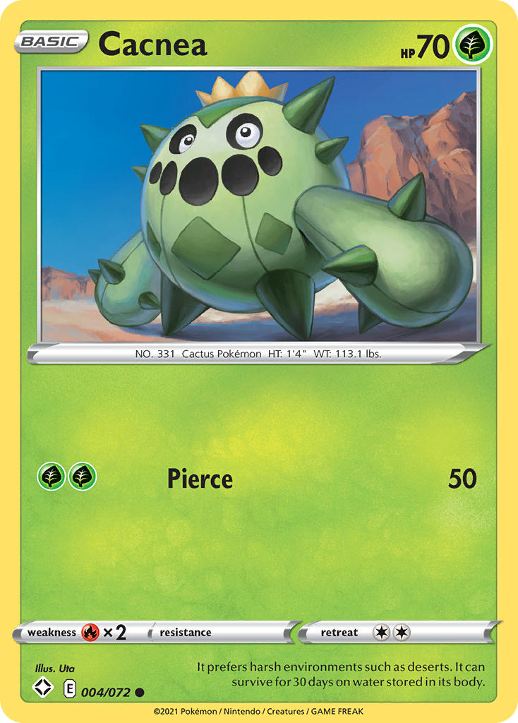 Cacnea (004/072) [Sword & Shield: Shining Fates] | Jomio and Rueliete's Cards and Comics