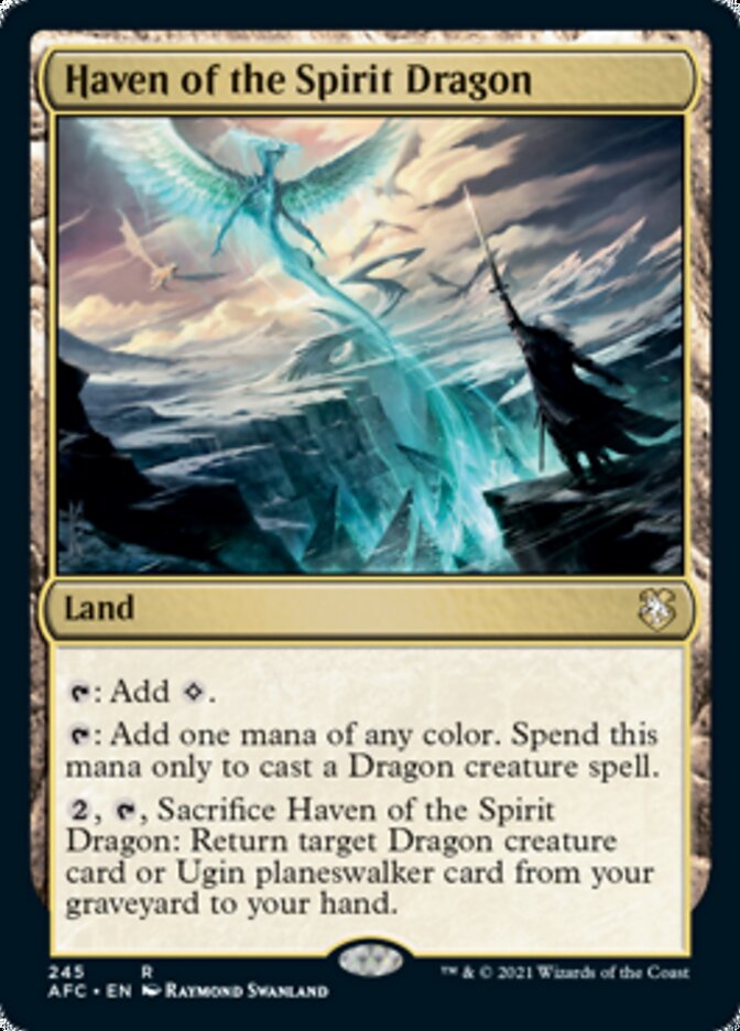 Haven of the Spirit Dragon [Dungeons & Dragons: Adventures in the Forgotten Realms Commander] | Jomio and Rueliete's Cards and Comics
