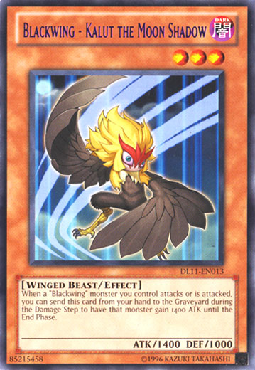Blackwing - Kalut the Moon Shadow (Purple) [DL11-EN013] Rare | Jomio and Rueliete's Cards and Comics