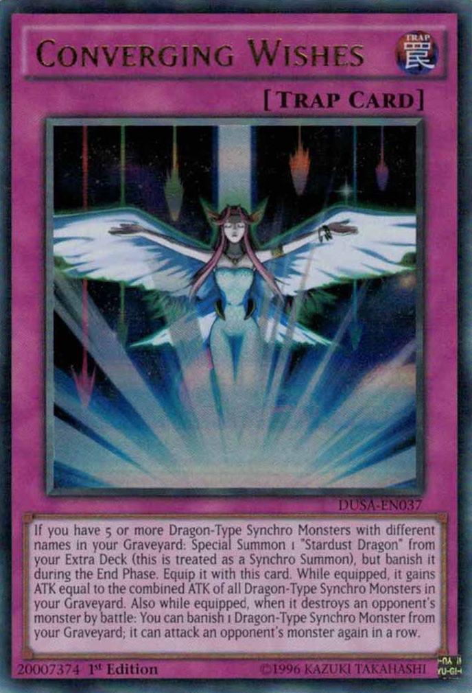 Converging Wishes [DUSA-EN037] Ultra Rare | Jomio and Rueliete's Cards and Comics