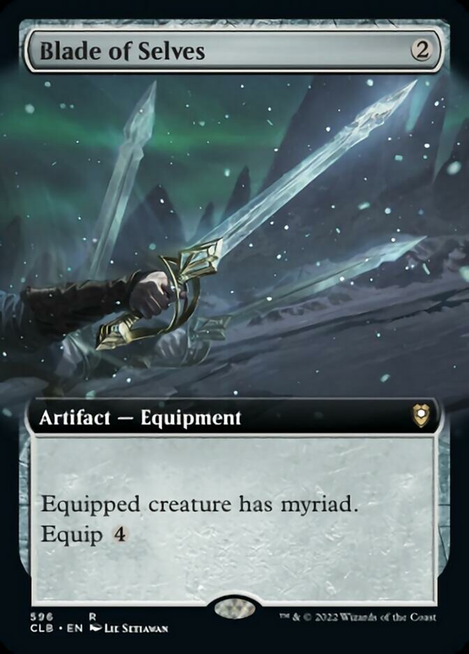 Blade of Selves (Extended Art) [Commander Legends: Battle for Baldur's Gate] | Jomio and Rueliete's Cards and Comics