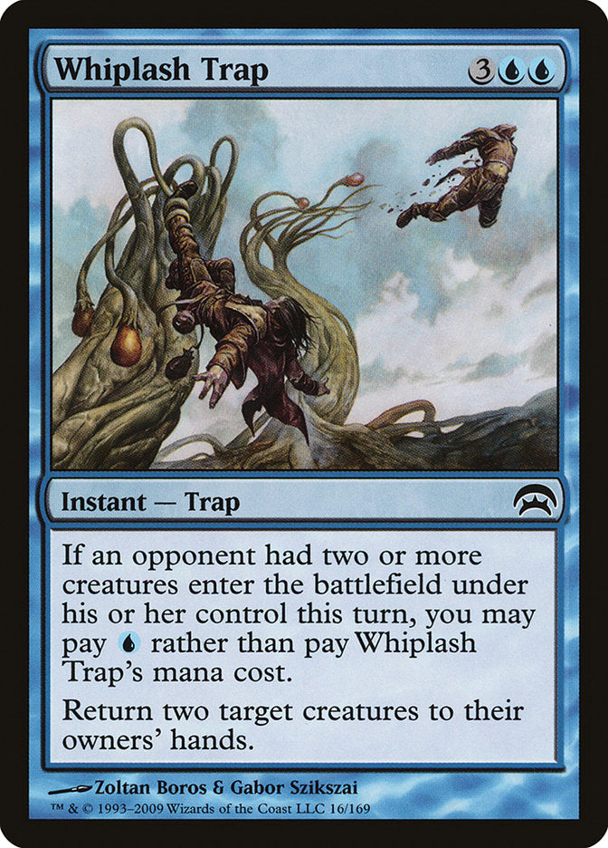 Whiplash Trap [Planechase] | Jomio and Rueliete's Cards and Comics