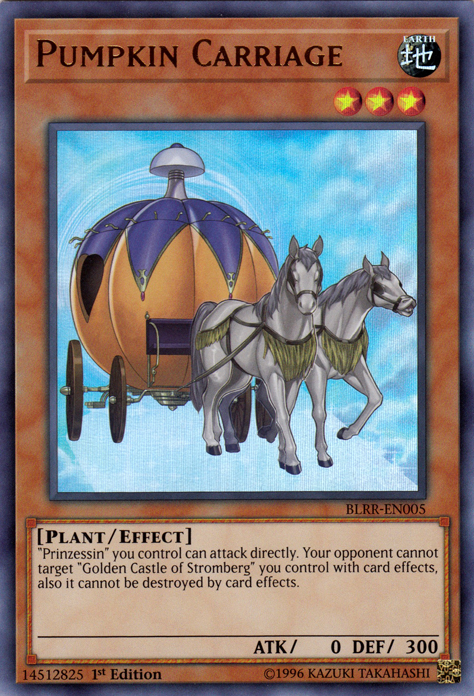 Pumpkin Carriage [BLRR-EN005] Ultra Rare | Jomio and Rueliete's Cards and Comics