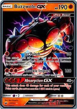 Buzzwole GX (57/111) (Buzzroc - Naohito Inoue) [World Championships 2018] | Jomio and Rueliete's Cards and Comics