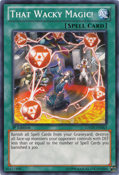 That Wacky Magic! [GAOV-EN063] Common | Jomio and Rueliete's Cards and Comics