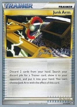 Junk Arm (87/102) (Megazone - Gustavo Wada) [World Championships 2011] | Jomio and Rueliete's Cards and Comics