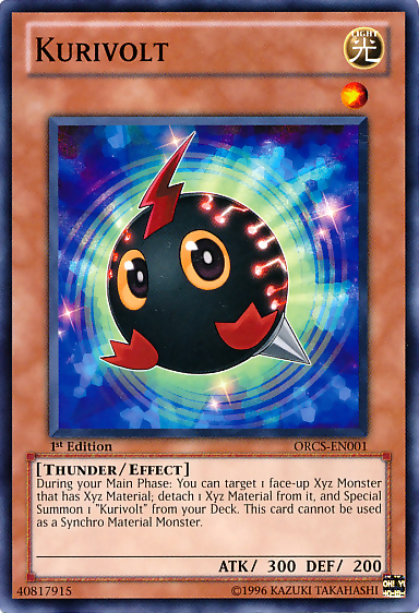 Kurivolt [ORCS-EN001] Common | Jomio and Rueliete's Cards and Comics