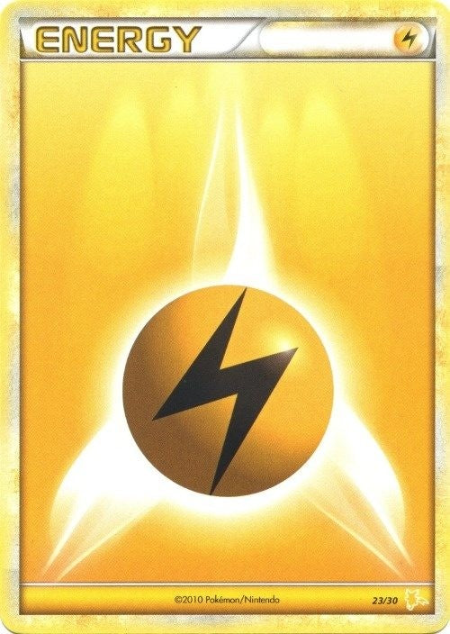 Lightning Energy (23/30) [HeartGold & SoulSilver: Trainer Kit - Raichu] | Jomio and Rueliete's Cards and Comics