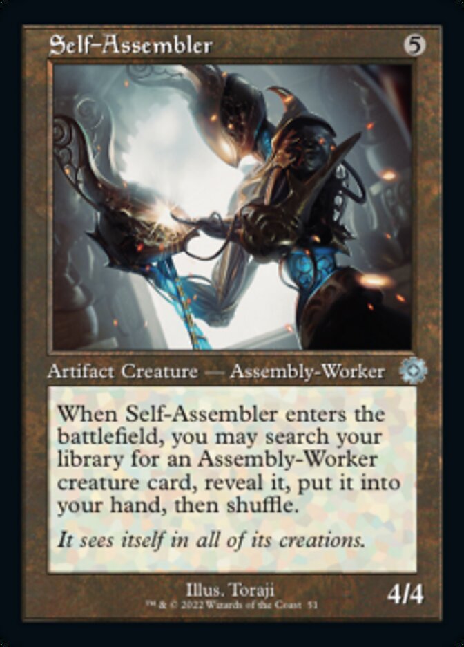 Self-Assembler (Retro) [The Brothers' War Retro Artifacts] | Jomio and Rueliete's Cards and Comics