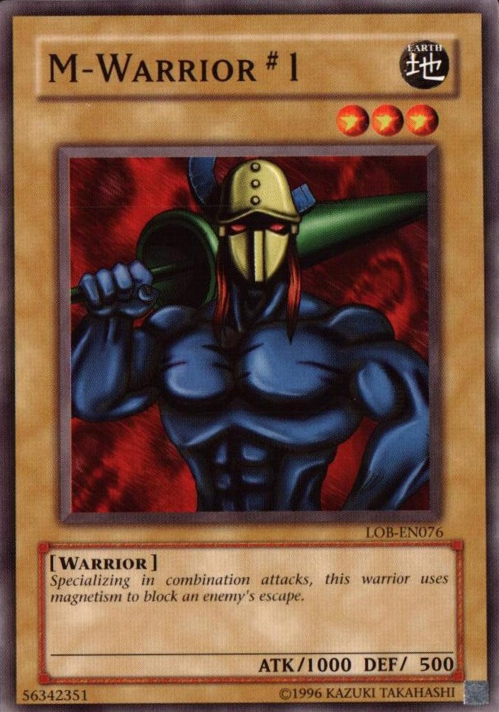 M-Warrior #1 [LOB-EN076] Common | Jomio and Rueliete's Cards and Comics