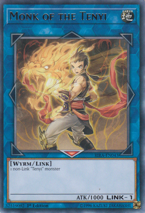 Monk of the Tenyi [RIRA-EN043] Rare | Jomio and Rueliete's Cards and Comics