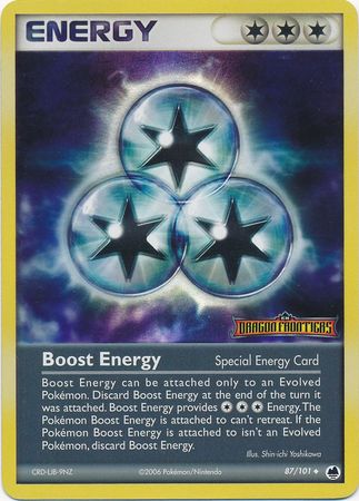 Boost Energy (87/101) (Stamped) [EX: Dragon Frontiers] | Jomio and Rueliete's Cards and Comics