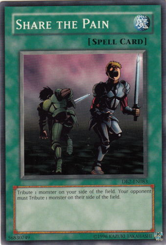 Share the Pain [DB2-EN083] Common | Jomio and Rueliete's Cards and Comics