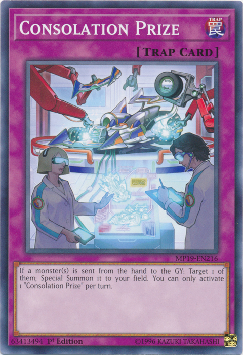 Consolation Prize [MP19-EN216] Common | Jomio and Rueliete's Cards and Comics