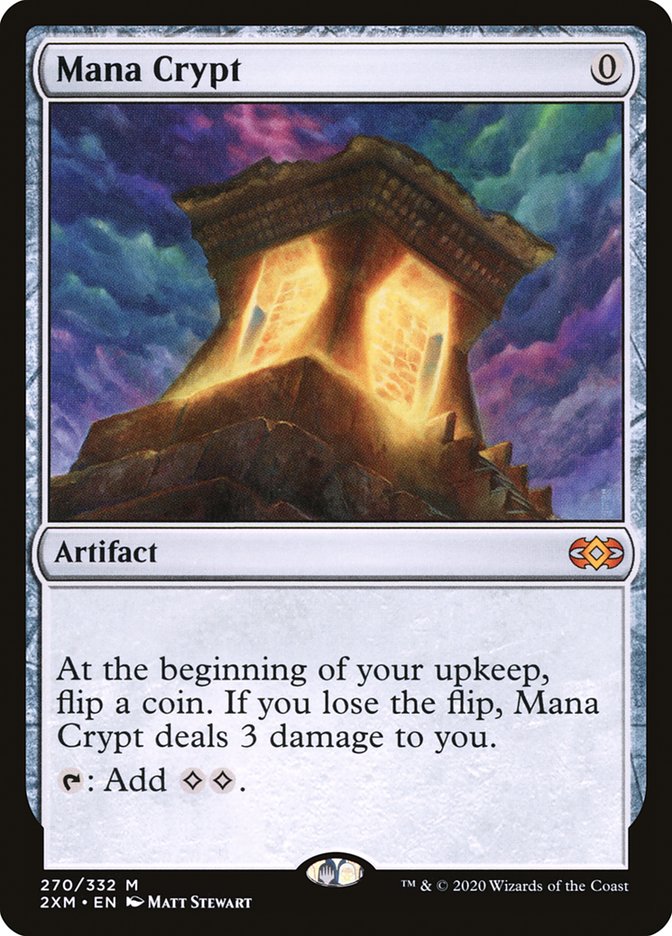 Mana Crypt [Double Masters] | Jomio and Rueliete's Cards and Comics