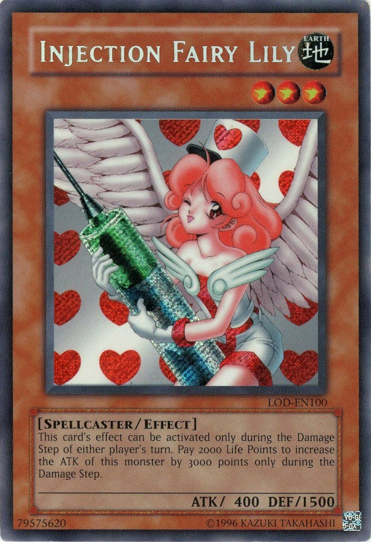 Injection Fairy Lily [LOD-EN100] Secret Rare | Jomio and Rueliete's Cards and Comics