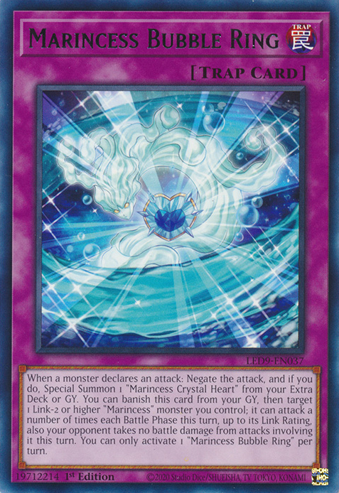 Marincess Bubble Ring [LED9-EN037] Rare | Jomio and Rueliete's Cards and Comics