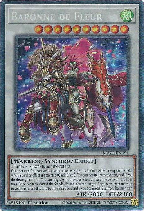 Baronne de Fleur [MAZE-EN051] Collector's Rare | Jomio and Rueliete's Cards and Comics