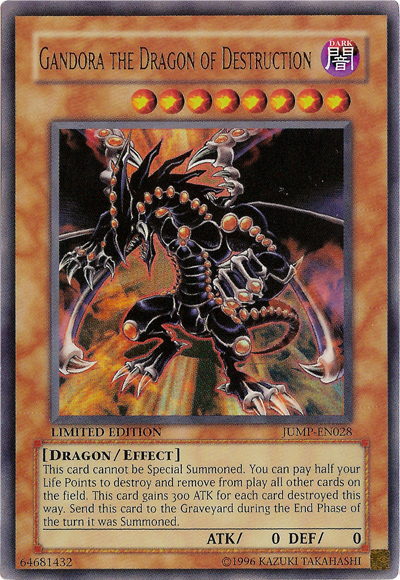 Gandora the Dragon of Destruction [JUMP-EN028] Ultra Rare | Jomio and Rueliete's Cards and Comics