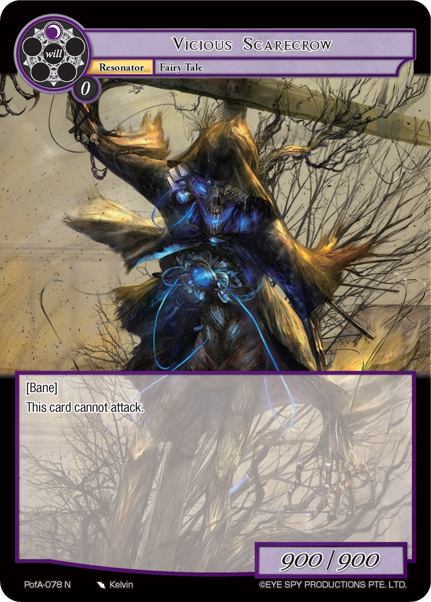 Vicious Scarecrow (PofA-078) [Alice Origin IV: Prologue of Attoractia] | Jomio and Rueliete's Cards and Comics