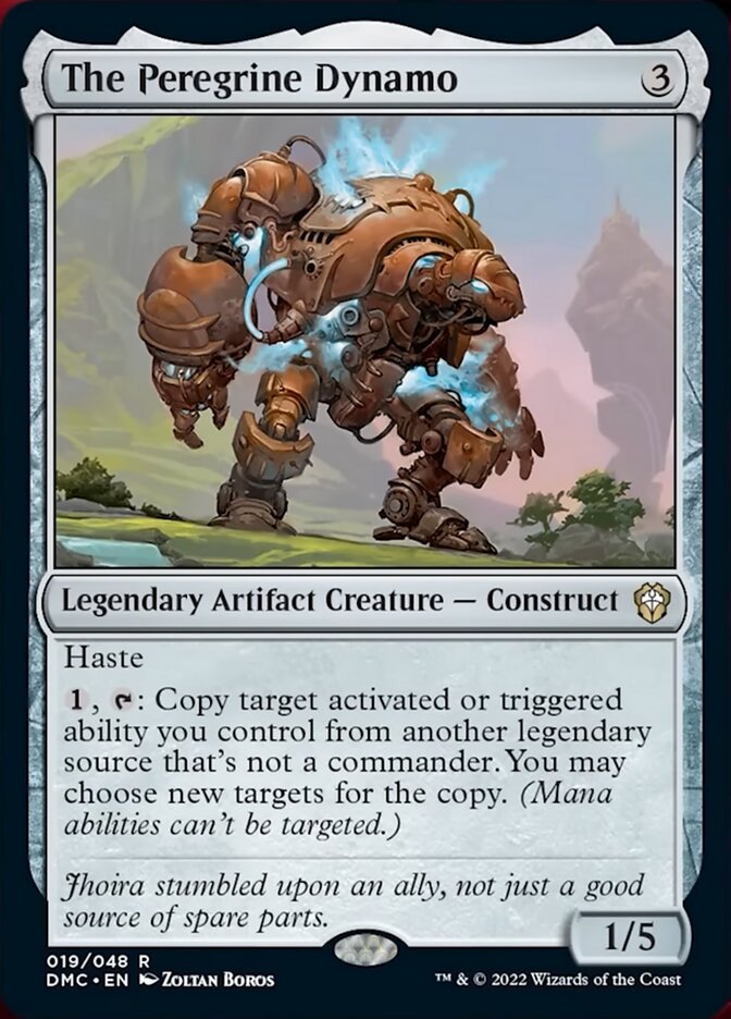 The Peregrine Dynamo [Dominaria United Commander] | Jomio and Rueliete's Cards and Comics