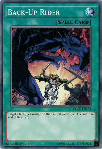 Back-Up Rider [CORE-EN064] Common | Jomio and Rueliete's Cards and Comics