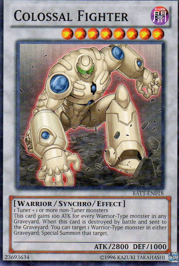 Colossal Fighter [BATT-EN018] Starfoil Rare | Jomio and Rueliete's Cards and Comics