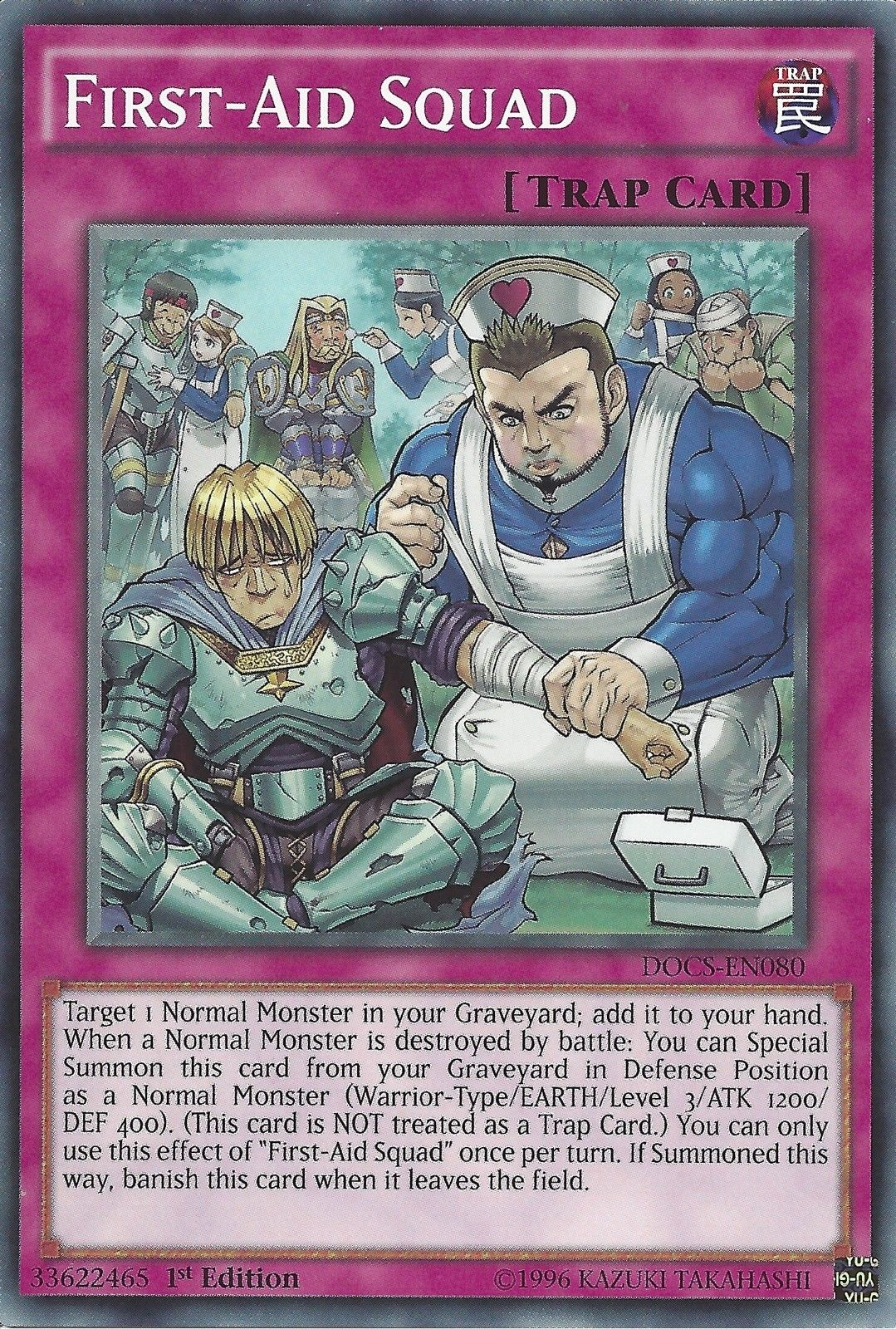 First-Aid Squad [DOCS-EN080] Short Print | Jomio and Rueliete's Cards and Comics