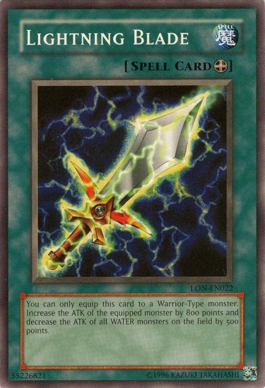 Lightning Blade [LON-EN022] Common | Jomio and Rueliete's Cards and Comics